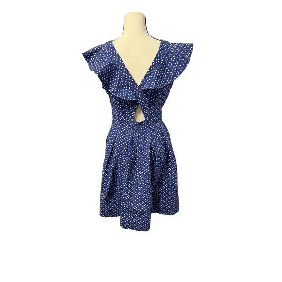 Kate Spade Blue Dress Size 8 - Picture 4 of 5